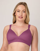 Bali Comfort Revolution Ultimate Wireless Support Bra Mauve Mood