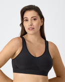 Bali Comfort Revolution ComfortFlex Fit Shaping Wireless Bra Black
