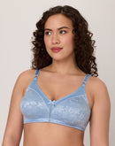 Bali Double Support Lace Wireless Bra Upstate Blue