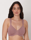 Bali's Coolest Smoothing Underwire T-Shirt Bra Smokey Purple Mauve