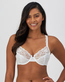 Bali Lace Desire Underwire Bra White
