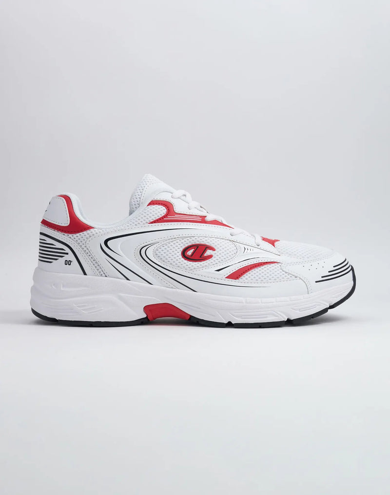 Champion Women's Run 00 Low Shoes White/Red/Black