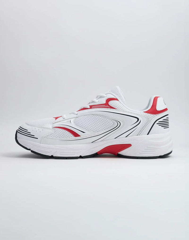 Champion Women's Run 00 Low Shoes White/Red/Black