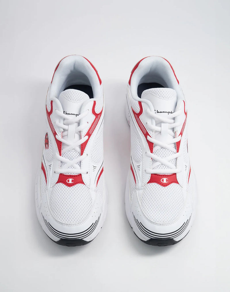 Champion Women's Run 00 Low Shoes White/Red/Black