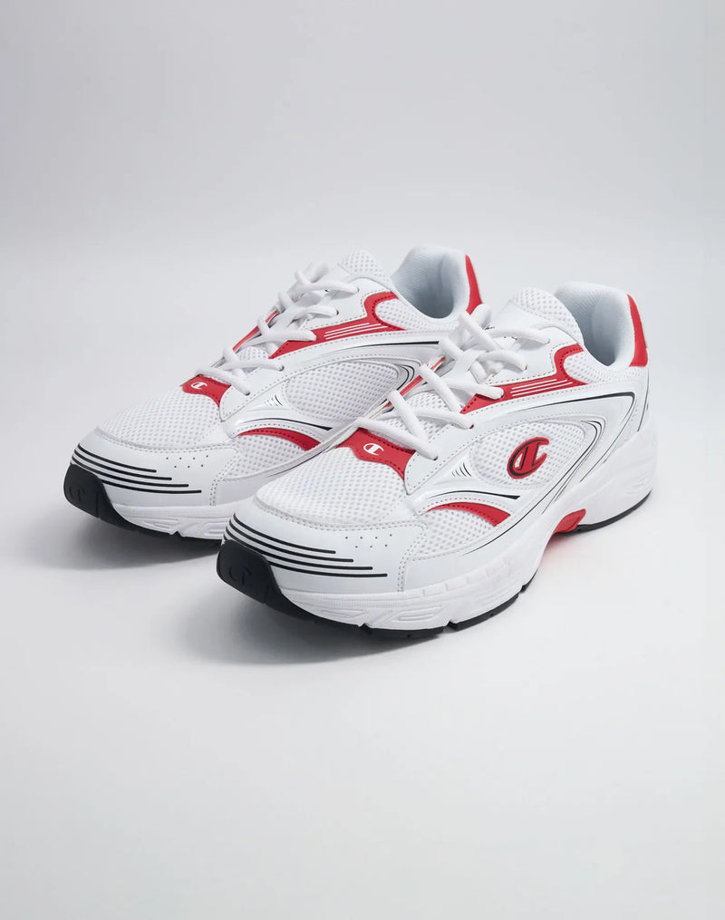 Champion Women's Run 00 Low Shoes White/Red/Black