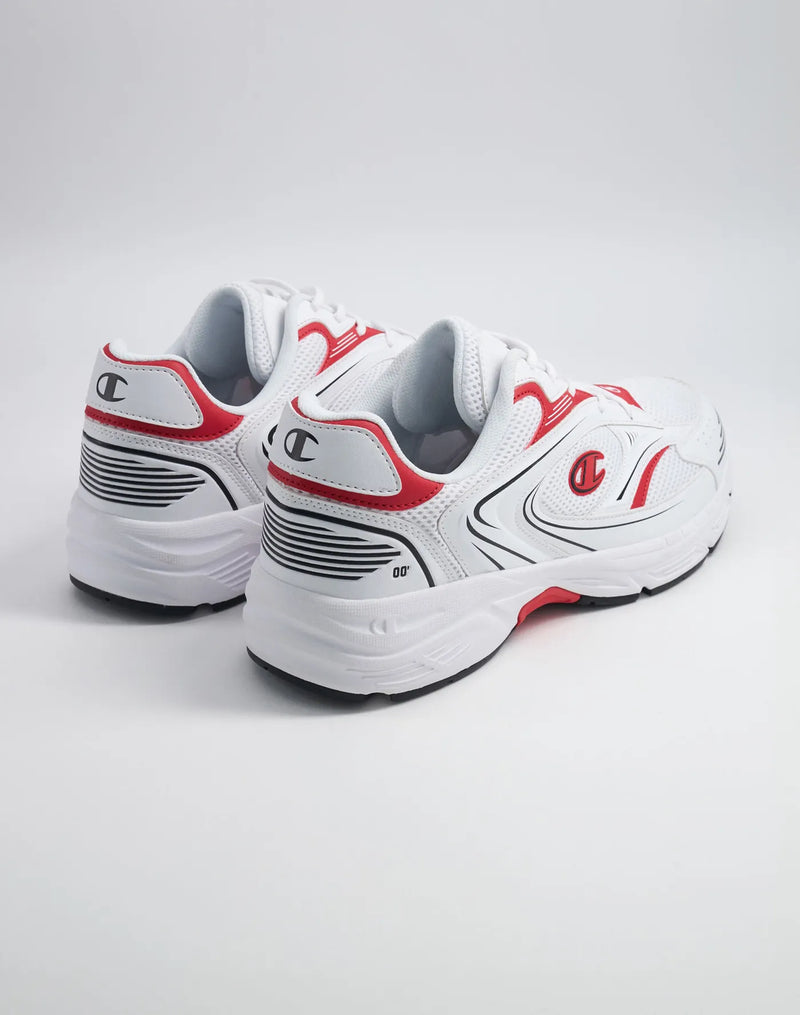 Champion Women's Run 00 Low Shoes White/Red/Black