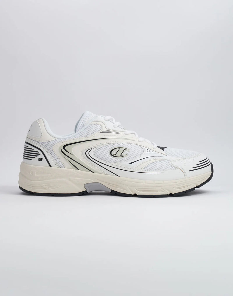 Champion Women's Run 00 Low Shoes White/Off White/Black