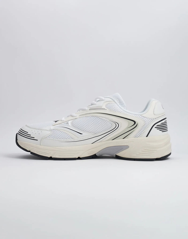 Champion Women's Run 00 Low Shoes White/Off White/Black