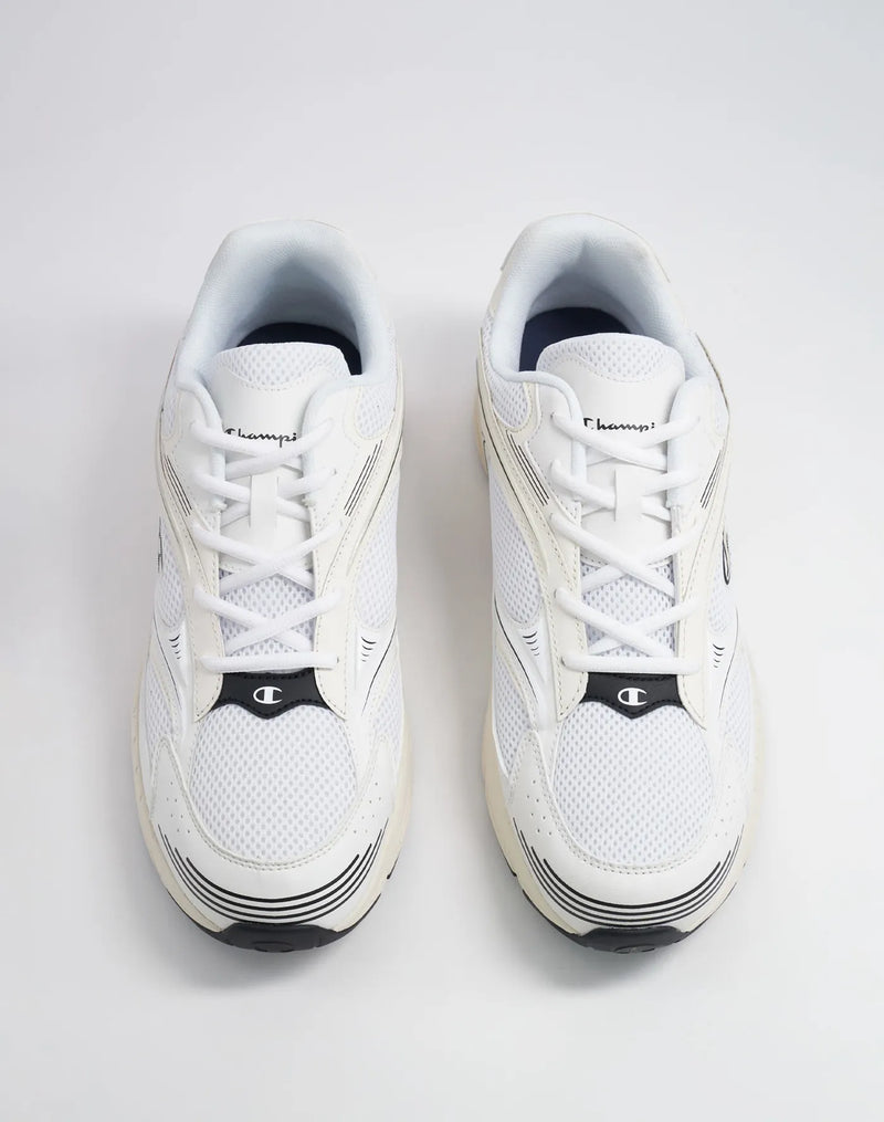 Champion Women's Run 00 Low Shoes White/Off White/Black