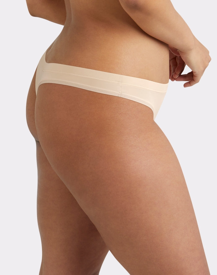 Maidenform Barely There Thong Almond