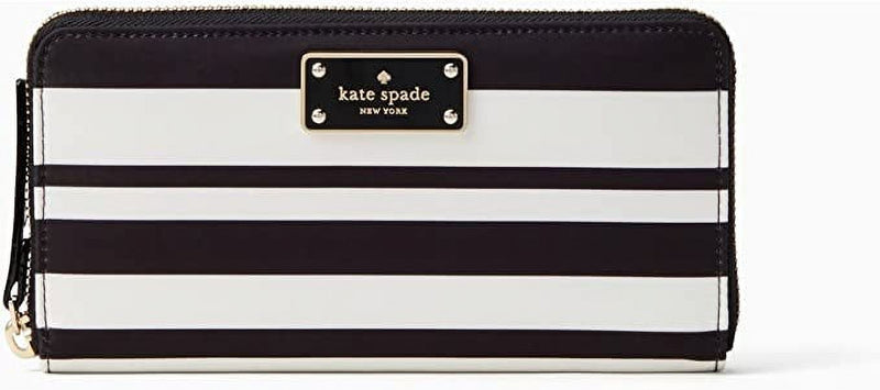 Kate Spade New York Blake Avenue Printed Neda Wallet - Bon bon stripe