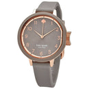 Kate Spade Women's Park Row Watch with Silicone Strap