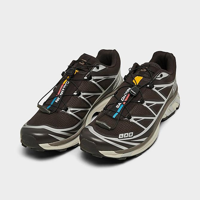 Salomon XT-6 Casual Shoes in Brown/Black Coffee