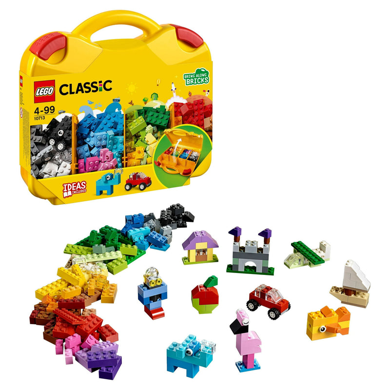 LEGO Classic Creative Suitcase 10713 Preschool Learning Toy for Kids to Play