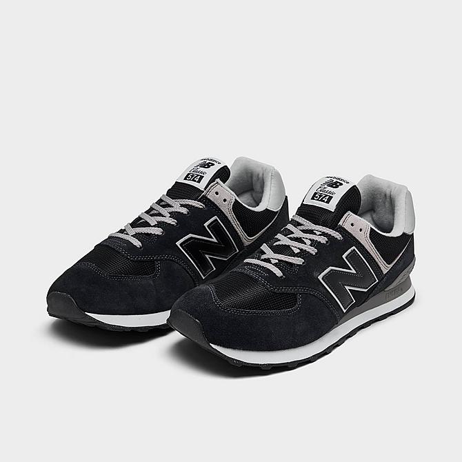 New Balance Men's 574 Core Casual Shoes in Black/Black