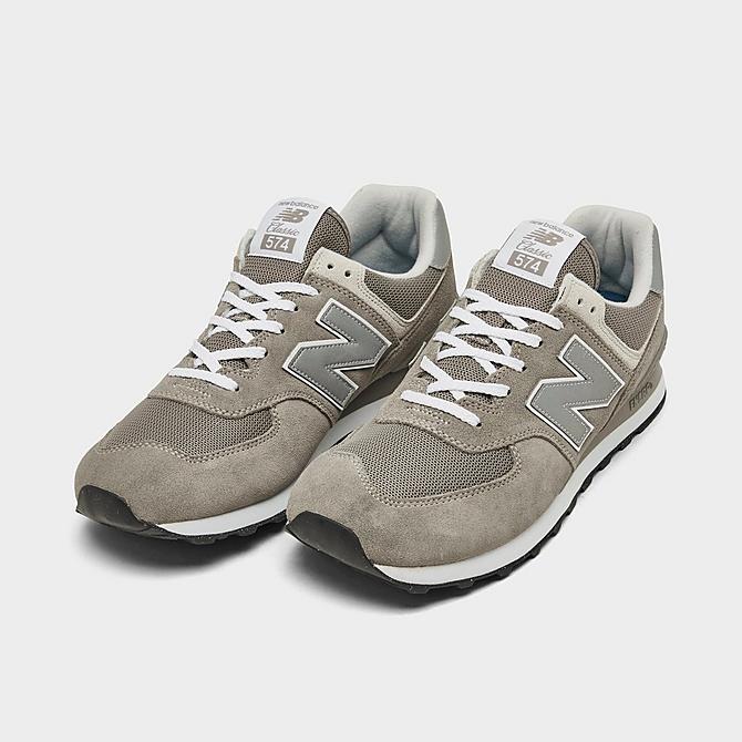 New Balance Men's 574 Core Casual Shoes in Grey/Grey