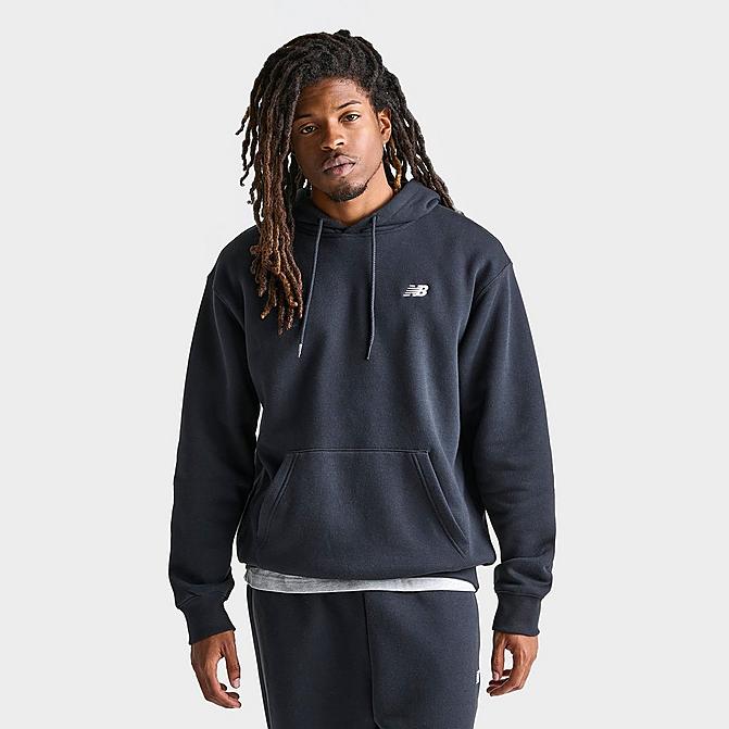 New Balance Men's Sport Essentials Fleece Hoodie in Black/Black