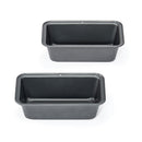 Mainstays 2pk Nonstick Mini Loaf Pan, 5.7 in W x 3 in D x 2 in H,