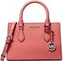 Michael Kors Sheila Small Non-Leather Vegan Satchel (Tea Rose)