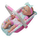 My Sweet Love 13 inch Baby Doll with Carrier and Handle Play Set, Light Skin Tone