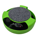 Cat Scratch Pad Spinning Toy with Mouse