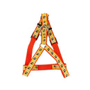 Paw Print Dog Leash & Adjustable Harness