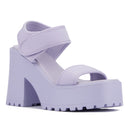 Olivia Miller Women's Extravaganza Platform Heeled Sandals