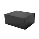 PKGSMART Gift Box, Black Gift Box with Magnetic Lid for Valentine's Day, 9x6.5x3.8 inches