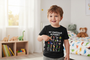 Toddler Dinosaur Alphabet Print T-Shirt - Black, Size 4-5Y