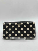 Pre-Owned Kate Spade Black Polka Dot Wallet Bi-Fold Wallet