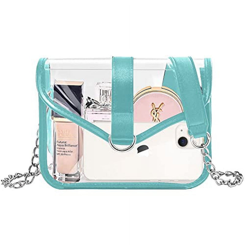 ProCase Clear Purse for Women, Crossbody Handbag Shoulder Bag for Concert Game