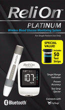 ReliOn Platinum Blood Glucose Monitoring System