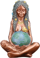 RuiCredibility Mother Earth Statue, 6inch H Nature Moon Goddess Statue, Modern Home Room Decor