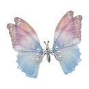 SDJMa Flying Butterfly Hairpin, Butterfly Rhinestone Hair Clips Elegant Metal Side Clip