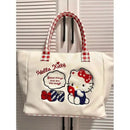 Sanrio Purse Anime Backpack Embroidered Hello Kitty Bag Tote Bag