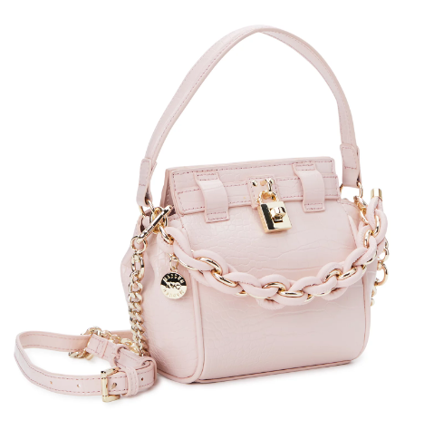 Madden NYC Women's Braided Chain Mini Satchel