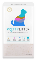 PrettyLitter Health Monitoring Cat Litter, 8lb