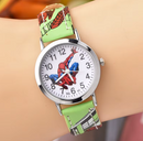 SpiderMan Watch Cute Cartoon Kids Quartz Watch