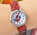 SpiderMan Watch Cute Cartoon Kids Quartz Watch