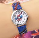 SpiderMan Watch Cute Cartoon Kids Quartz Watch