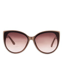 Sofia Vergara Women's Cat Eye Beige Adult Sunglasses
