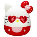Squishmallows Original Sanrio 14-inch Hello Kitty with Red Heart Glasses Soft Plush