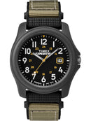 Timex Men's Expedition Camper Gray/Black 39mm Outdoor Watch, Fabric Strap