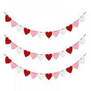 Valentine's Day Felt Banner - No DIY Required - Valentines Decorations Hanging Decor