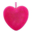 Valentine's Day Flocked Pink Heart Ornament, 17", by Way To Celebrate