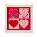 Valentine's Day Red and Pink Fabric Heart Tabletop Decoration, by Way To Celebrate