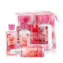 Vital Luxury Bath&Body Kit Japanese Cherry Blossom,3 fl oz,with Body Lotion, Shower Gel and Body Mist,Home Spa Set,3
