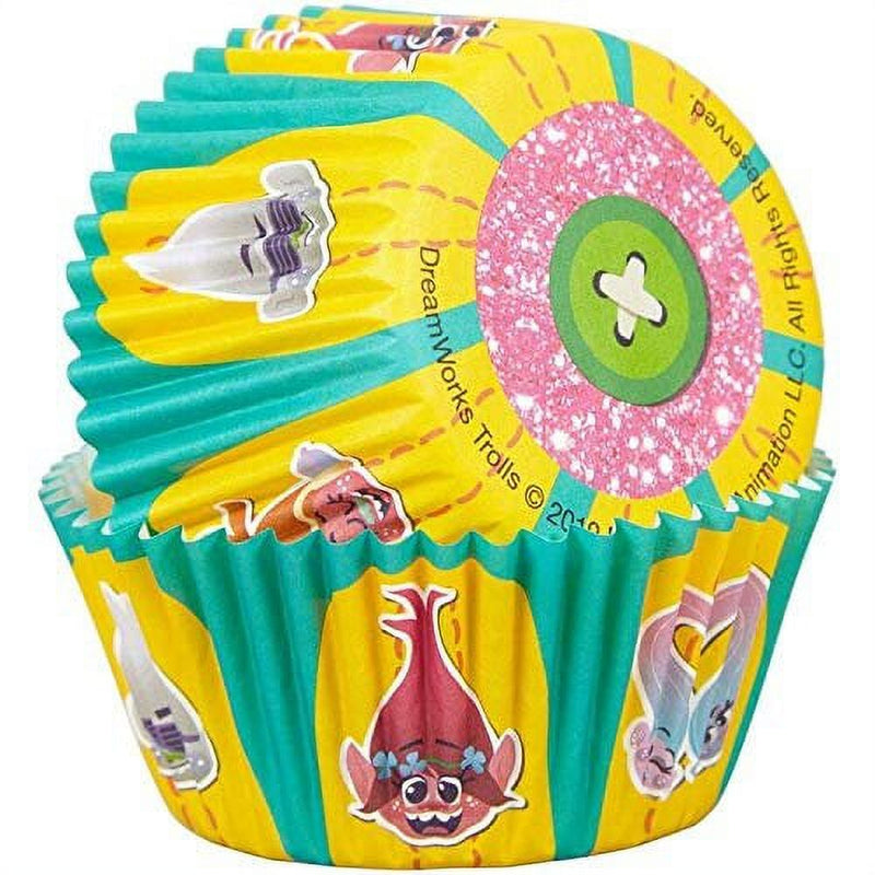 Wilton DreamWorks Trolls Cupcake Liners - 50 Count