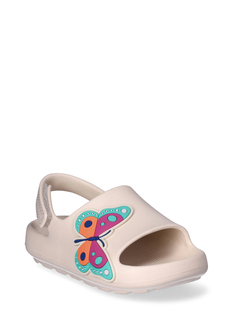 Wonder Nation Toddler Girls EVA Icon Slide Sandals