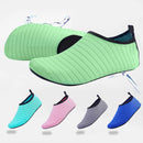 Xinhuadsh 1 Pair Water Shoes Quick Drying Anti-slip Rubber Slip-on Footwear Men Women Kids Beach Surfing Swimming Barefoot Socks Beach Wear